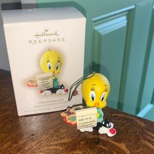 Tweety Looney Tunes Hallmark Keepsake Ornament